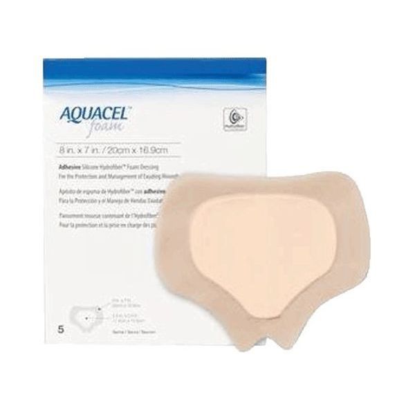Aquacel Foam Adhesive Sacral 20x17cm