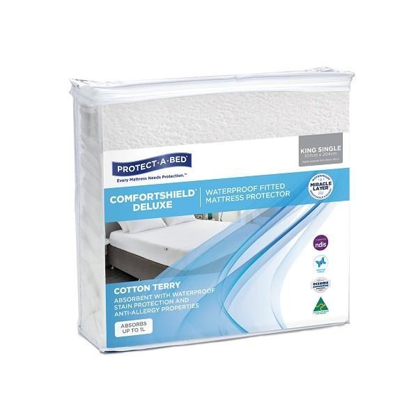 Comfortshield Deluxe Mattress Protector King Single