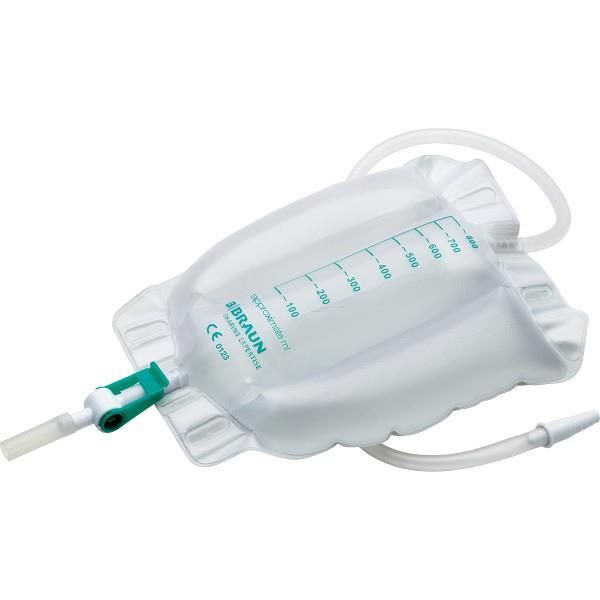 Urimed Tribag Plus 800ml Leg Bag Sterile 60cm Lever Tap
