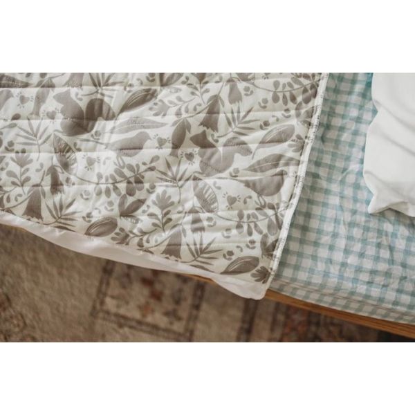 Staydry Little Boss Kids Bed Pad King Single with Woodland Magic