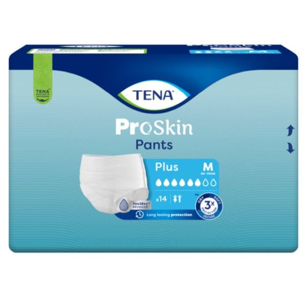 Tena ProSkin II Pants Plus Medium White 80-110cm 1008ml Pk14
