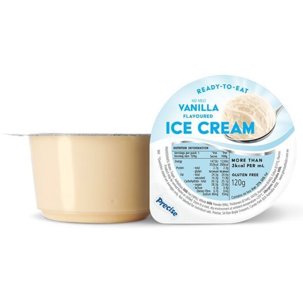 Precise No Melt Vanilla Flavoured Ice Cream