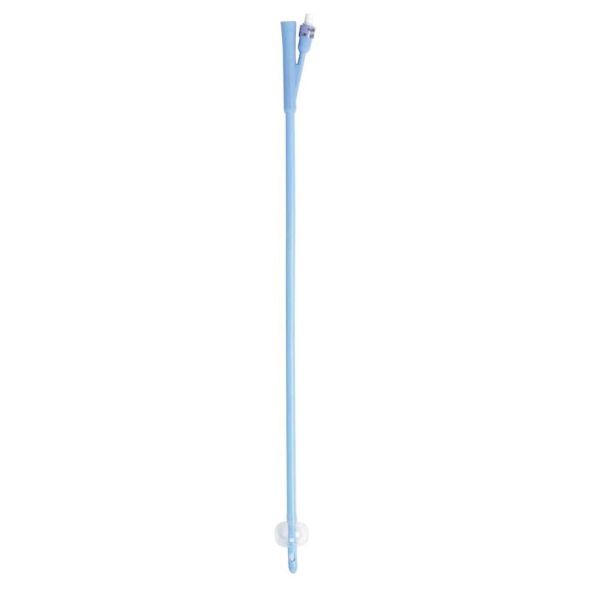 Dover Silicone Catheter Coude Tip 5ml 40cm M FG14