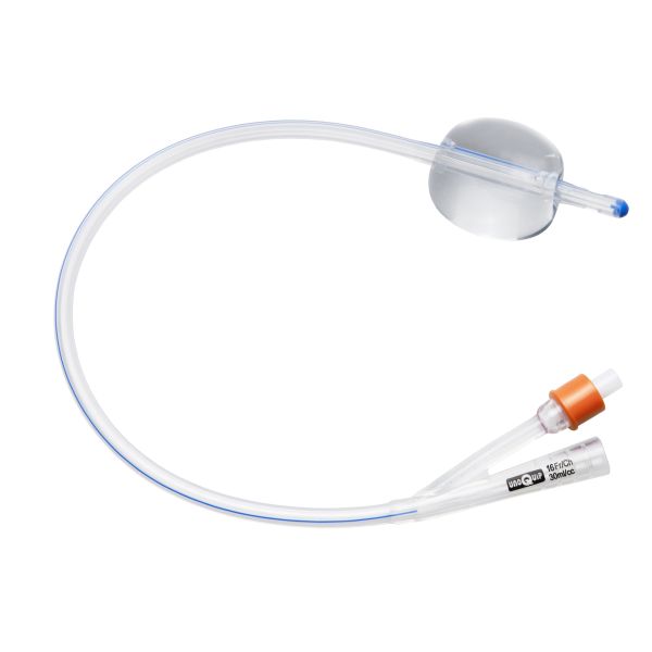 Unoquip Foley Catheter Silicone 2-Way CH16 30ml Box 5