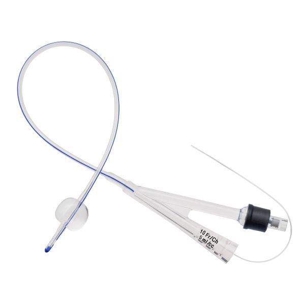 Unoquip Foley Catheter Silicone 2-Way Pediatric CH10 5ml Box 5