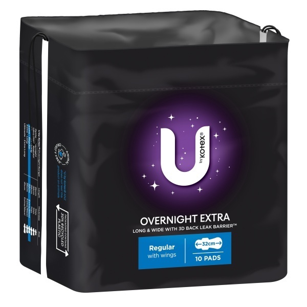 Kotex Overnight Pack 10