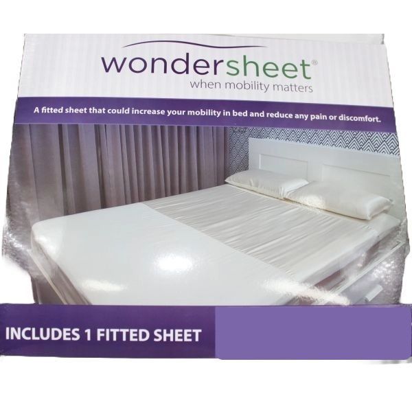 Wondersheet Fitted Sheet King Single Cream Soft Gold 35cm Depth