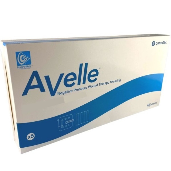 Avelle Negative Pressure Wound Therapy Dress 16x16cm Box 5