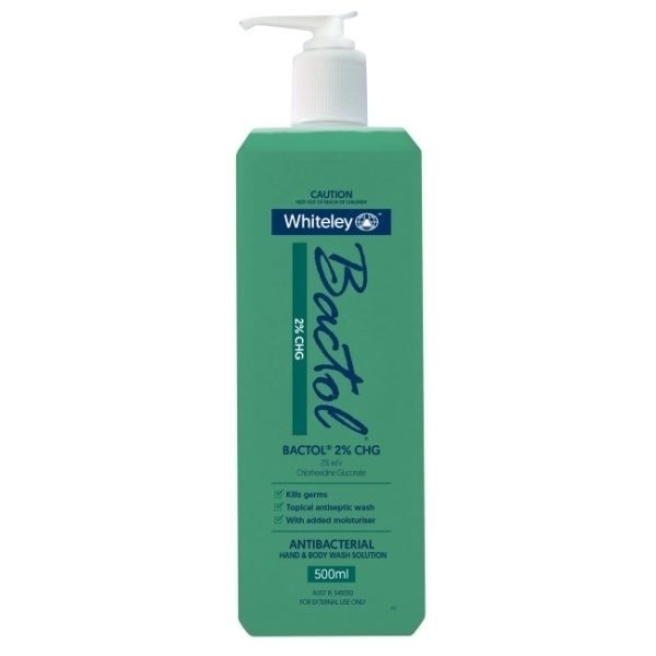 Bactol 2% Chlorohexidine-Antiseptic Hand And Body Wash Solution 500ML