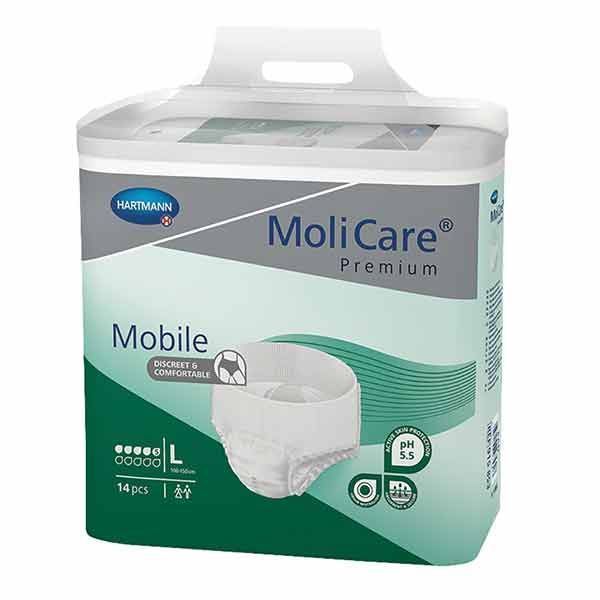 MoliCare Premium Mobile 5 Drops Large 100-150cm 1198ml Pk14