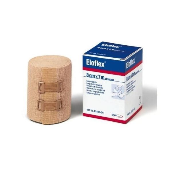 ELOFLEX High Stretch Compression Bandage 8cm x 1.25m
