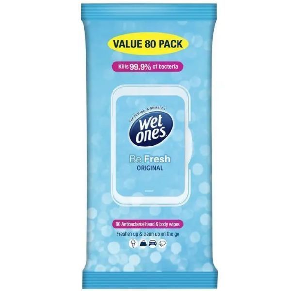 Wet Ones Be Fresh Pack 80