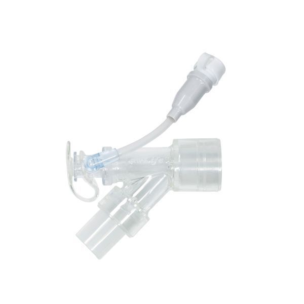 Verso Airway Access Adaptor Adult/Paed T w/ Flex Tubing 7-Day Box 20