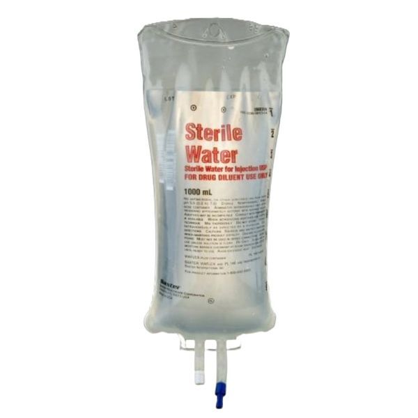 Water For Injection 1000ml Plastic Bag