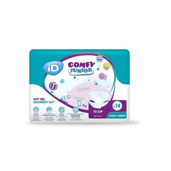 iD Comfy Junior Extra Small Slip 40-70cm Pack 14