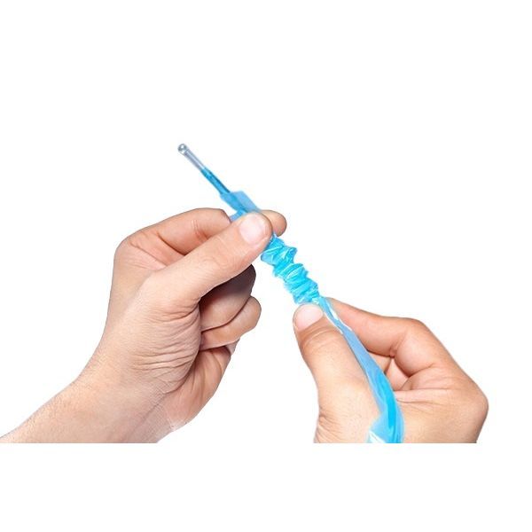 IQ Nelaton Catheter Hydrophilic No Touch Sleeve 43cm Male FG16