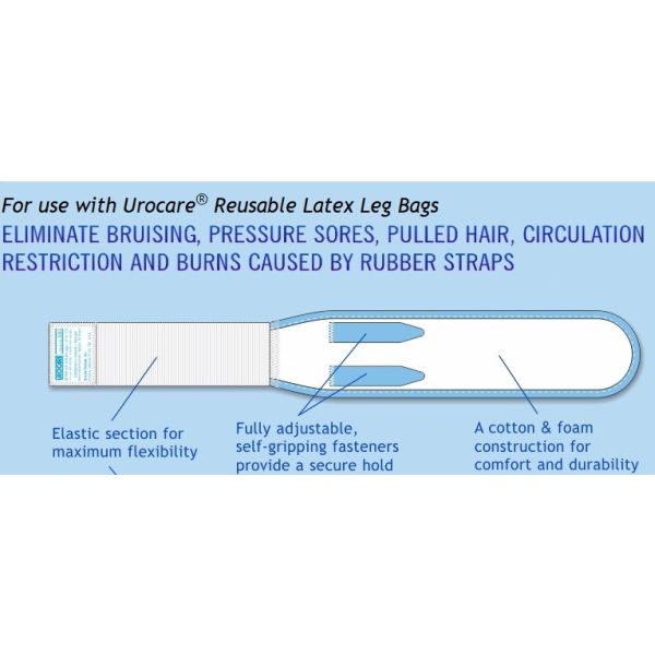 Urocare Fabric Leg Strap Deluxe Upper Small 23cm-38cm