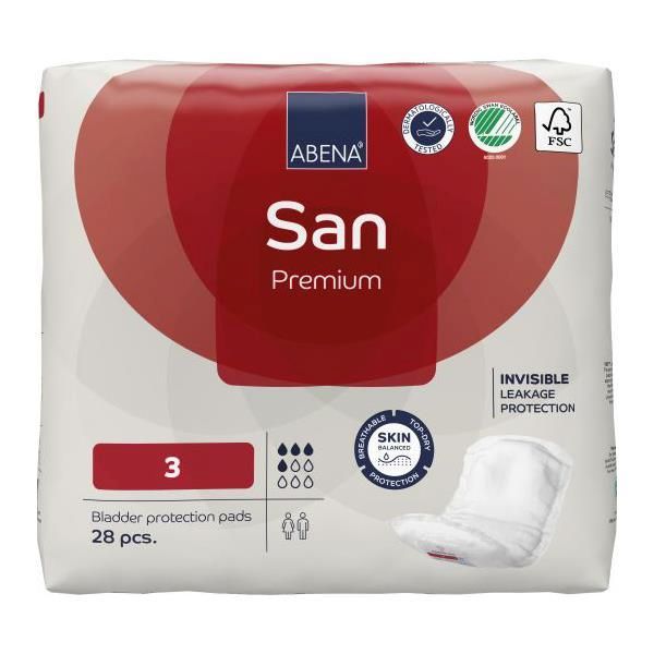 Abena San 3 Premium Red 500ML Pk28