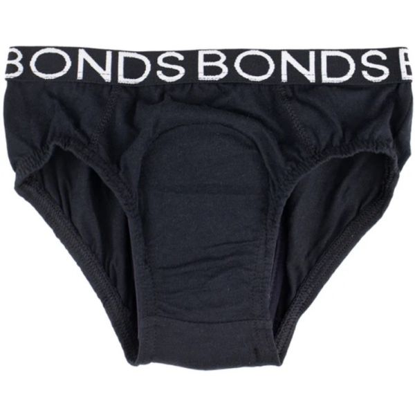 MiNappi +Bonds Girls Hipster Size 10-12 100ml  Black