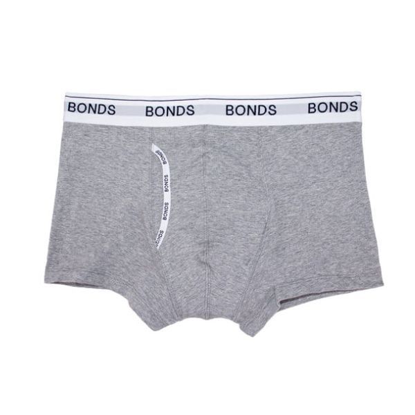 MiNappi +Bonds Mens Guy Front Trunk Extra Large 100ml Grey
