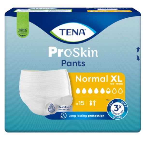 Tena ProSkin II Pants Normal Extra Large 770ml 120-160cm Pk15