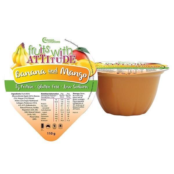 Fruits With Attitude Banana and Mango 110g