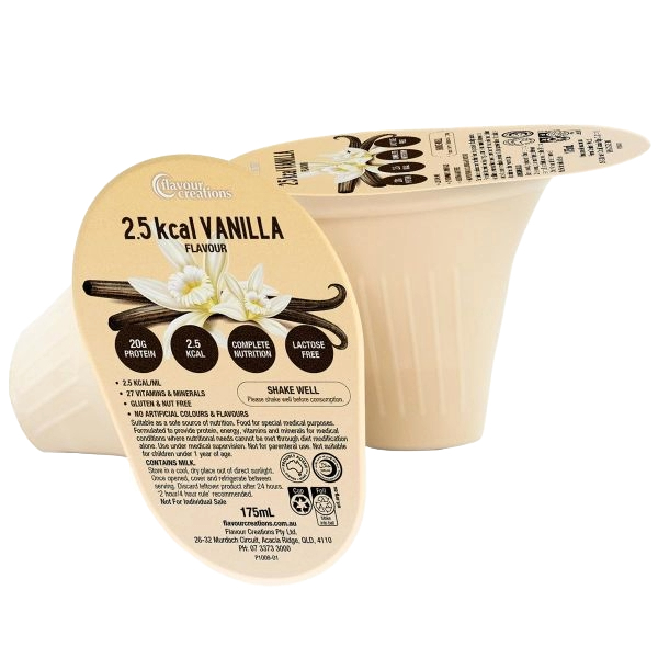 Flavour Creations Lactose Free Vanilla Nutritionally Complete 2.5Kcal 175ml