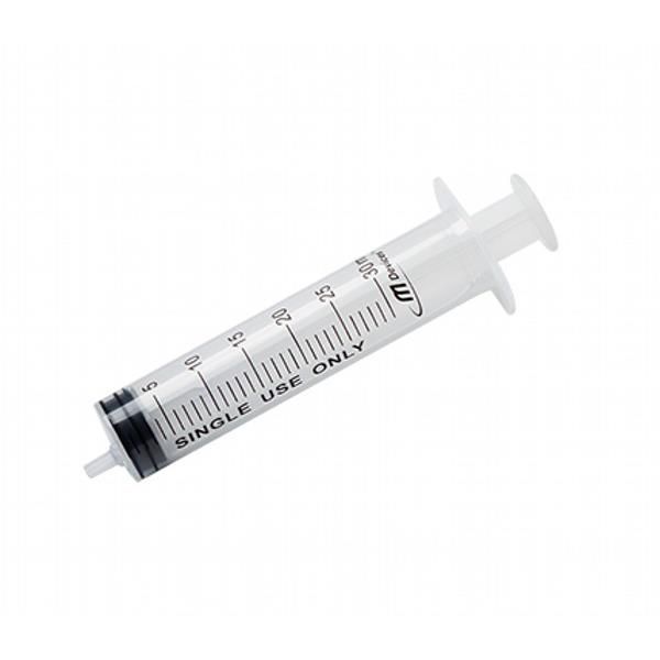 MDevices Syringe Luer Slip 30ml Box 75