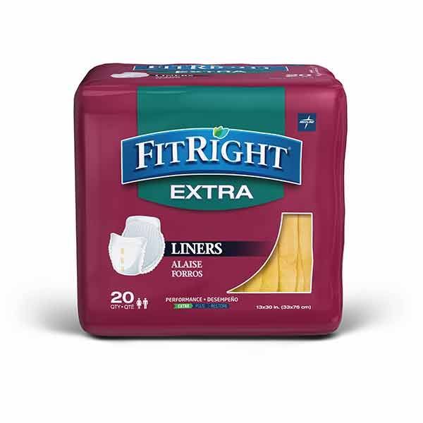 FitRight Extra Liners 33x75cm 1275ml Ctn 80