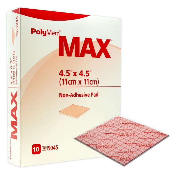 Polymem Max Non-Adhesive Pad Dressing 11x11cm
