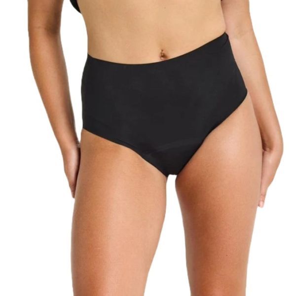 Modibodi Seamfree Full Brief Moderate-Heavy Black 10/S