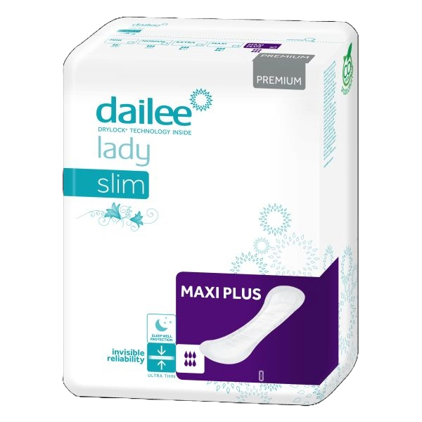 ConfidenceClub Dailee Lady Maxi Plus Slim Pad 1000ml Pk30