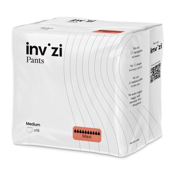 Invizi Pants Maxi Medium 80-120cm 2200ml Pk15