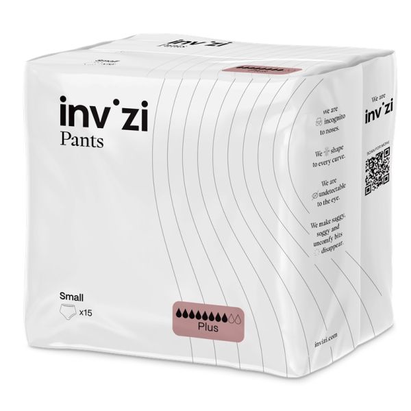 Invizi Pull up Pants Small 60-100cm 1700ml Pk15