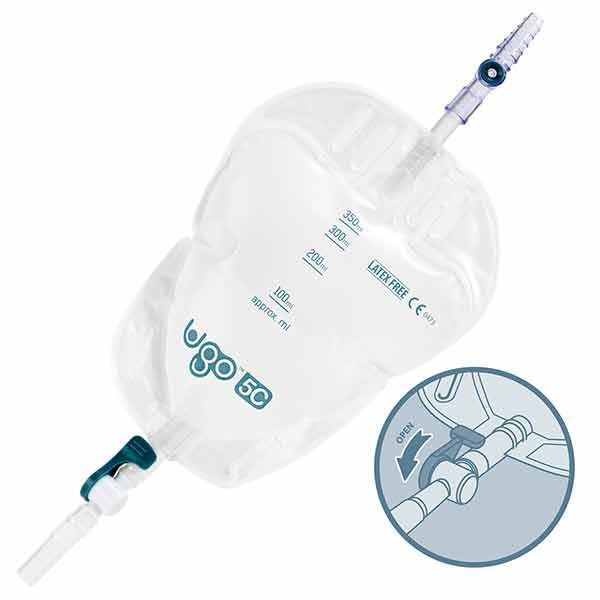 Ugo 5C Community Leg Bag 350mL Direct Inlet Lever Tap