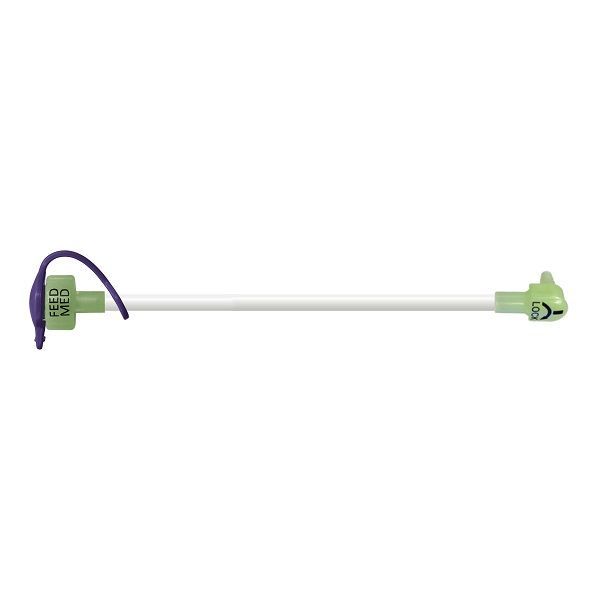 Mini One Right Angle Set Purple Bolus Feed 12  ENFit Box 10