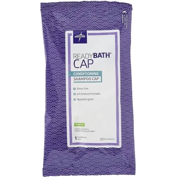 Medline Readybath Shampoo Cap With Conditioner