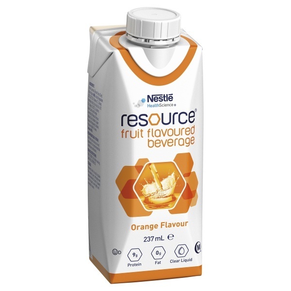 Resource Fruit Beverage Orange 237ml Tetra Prisma