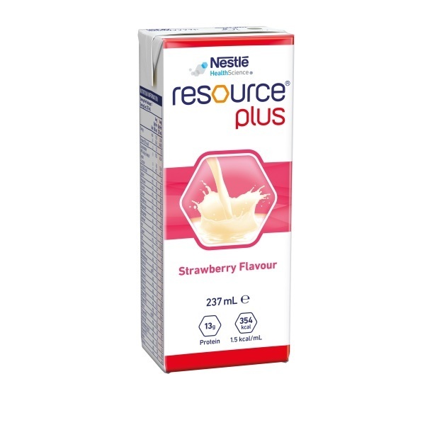 Resource Plus Strawberry 237ml Tetra