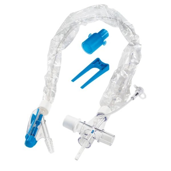 Portex SuctionPro72 Single Lumen Closed Ventilation Suction Catheter T Connector 12Fr 4.0mm 300mm Length