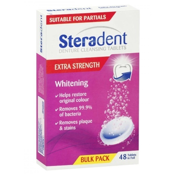 Steradent Active Plus Tablets Pack 48