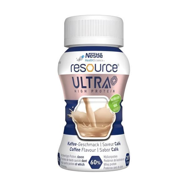 Resource Ultra Plus Coffee 125ml Pack 4