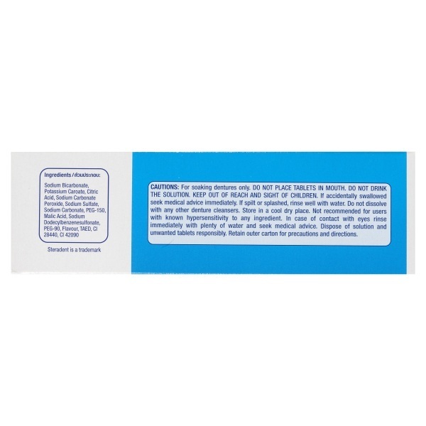 Steradent Active Plus Tablets Pack 48 - Image 4