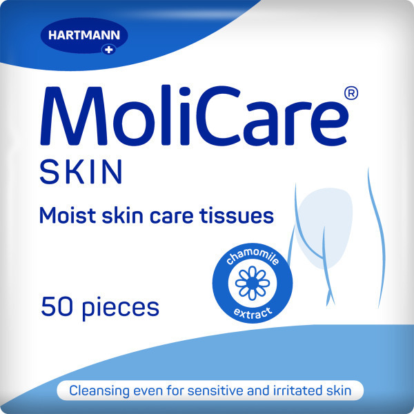 MoliCare Skin Moist Skin Care Tissues  Pk50
