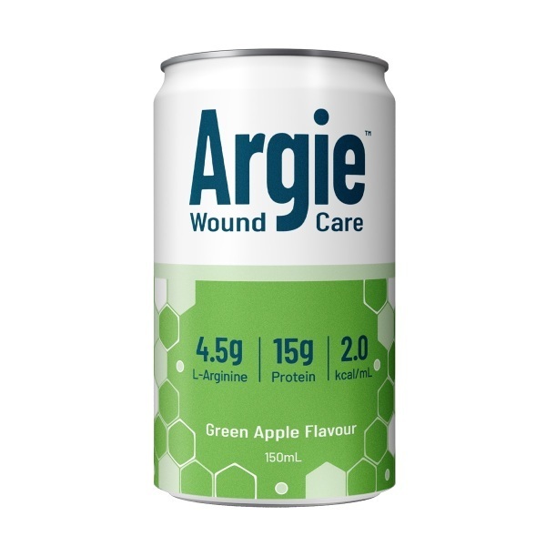 Argie Arginine Green Apple 150ml Can Pack 12
