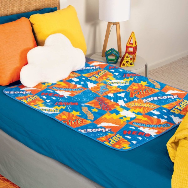 Conni Kids Bed Pad 85cm x 95cm Hero Print - Image 2
