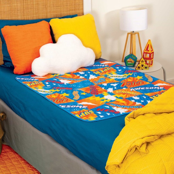 Conni Kids Bed Pad 85cm x 95cm Hero Print - Image 3