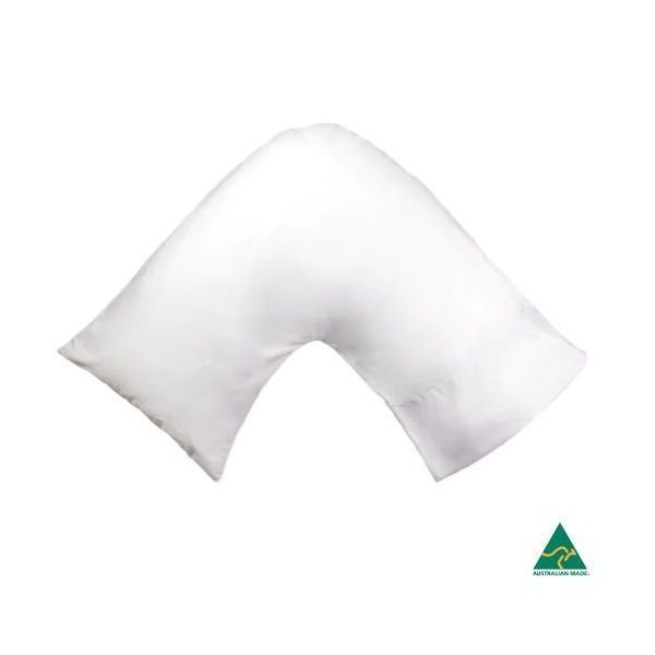 Waterproof Boomerang Pillowcase Protector White