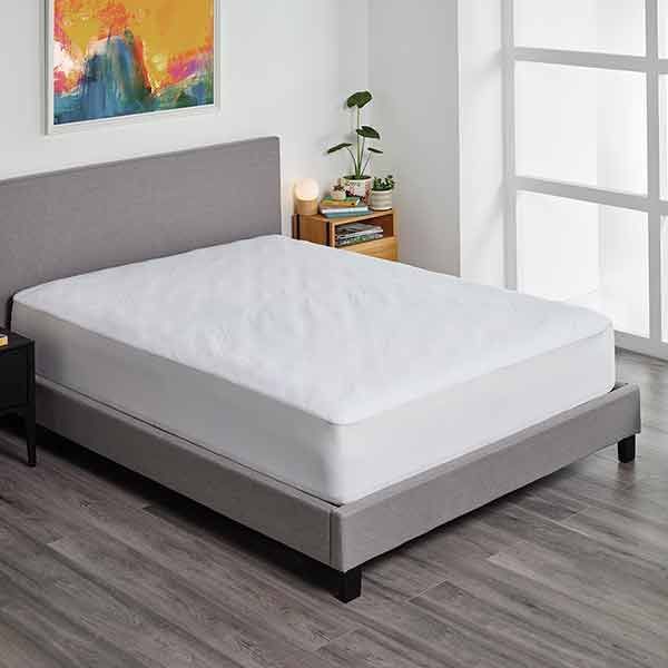Impression Tencel Jacquard Mattress Protector Double - Image 2