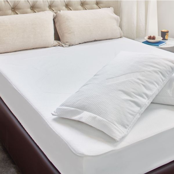 Impression Tencel Jacquard Mattress Protector Super King